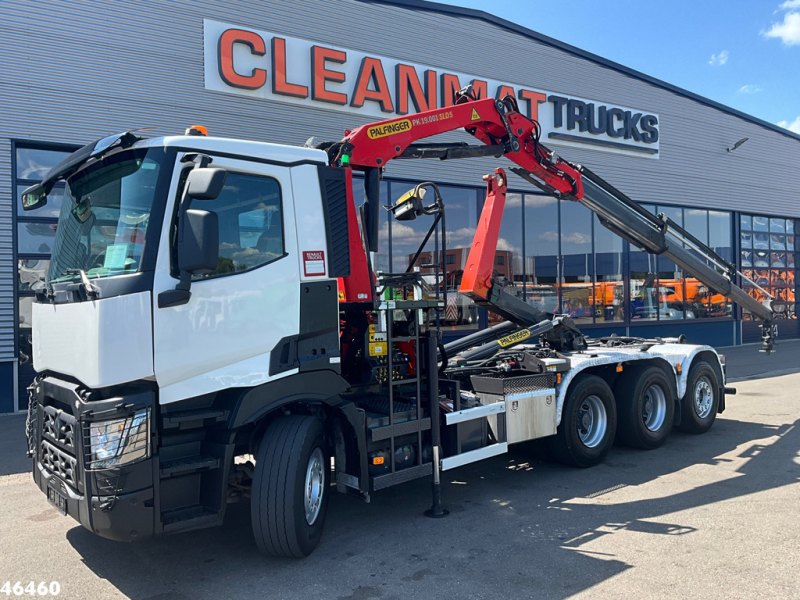 Renault C 460 Euro 6 8x4 Palfinger 19 Tonmeter laadkraan