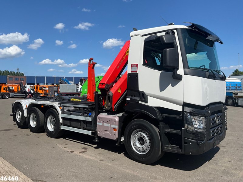Renault C 460 Euro 6 8x4 Palfinger 19 Tonmeter laadkraan
