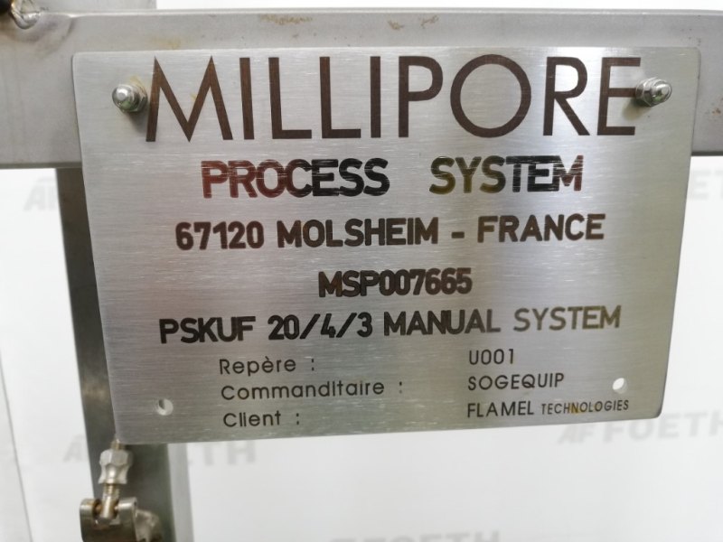 Millipore PSK-UF-20/4/3 Ultra Filtration - Miscellaneous filter