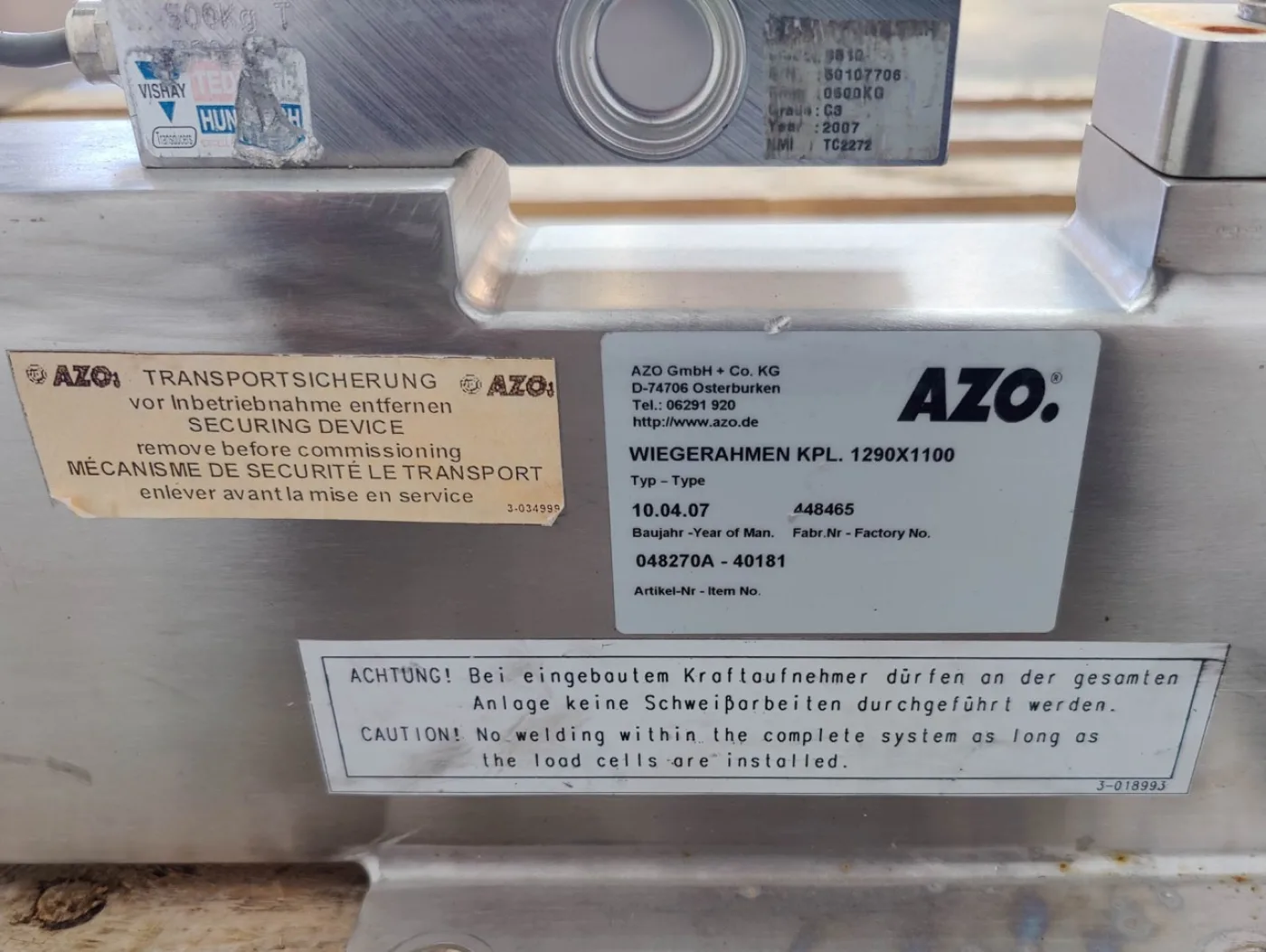 AZO DA-360 SP - Rotating sieve - 5