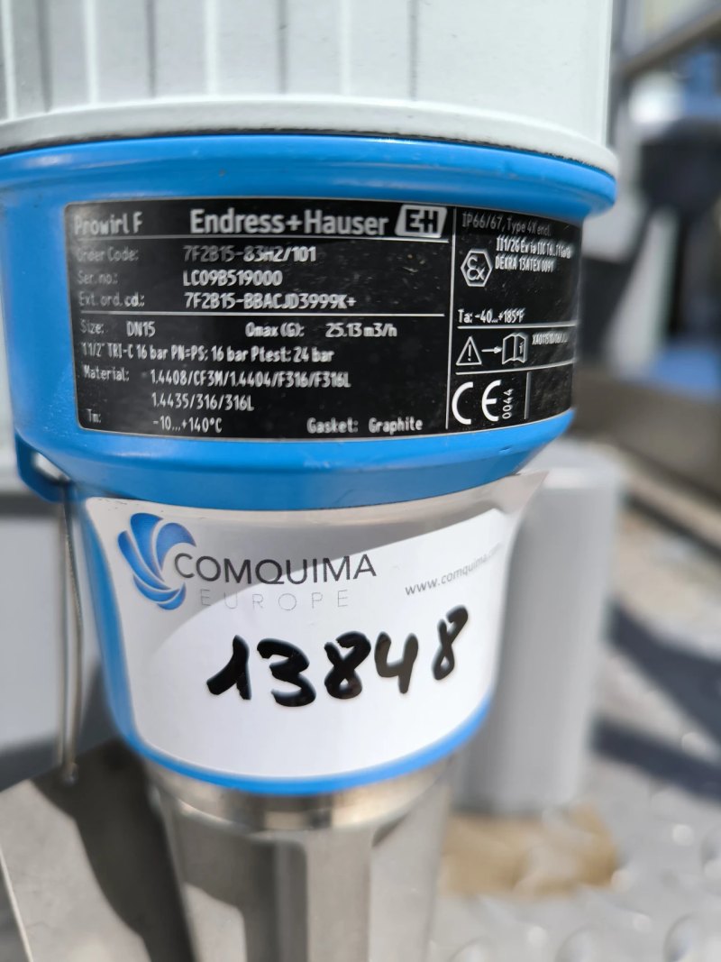 ENDRESS HAUSER PROWIRL F ATEX VORTEX FLOWMETER