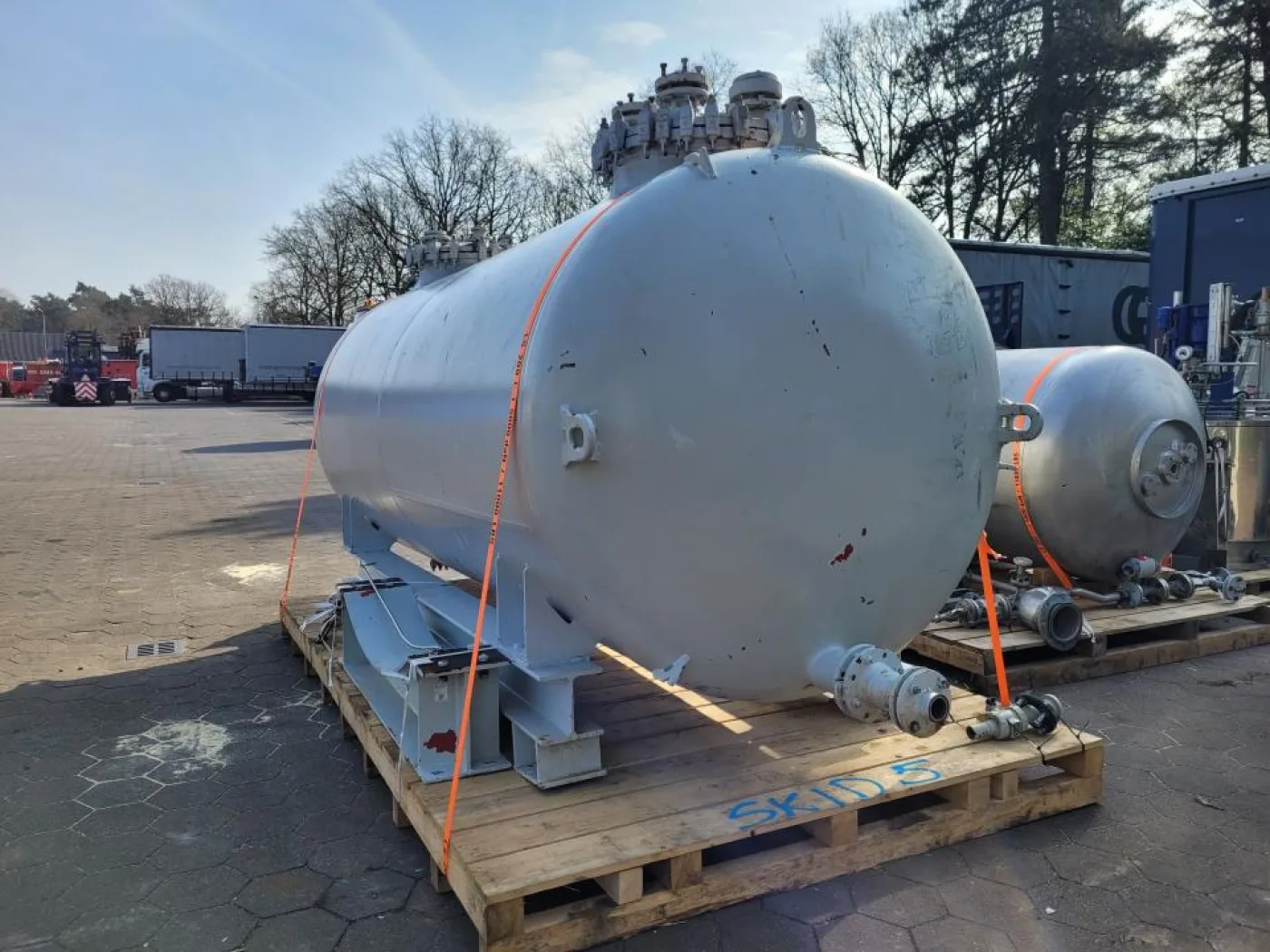 1990 De Dietrich Glass-lined reactor / process vessel - 5