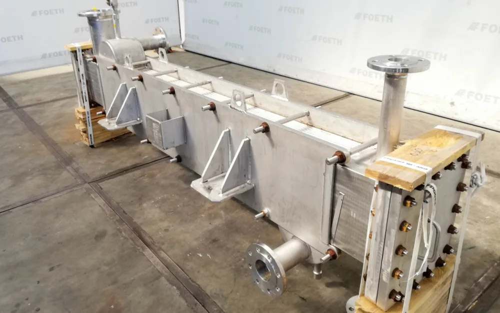 Barriquand IXASP 1X15/1X14X2000X280 welded plate heat exchanger - Plate heat exchanger