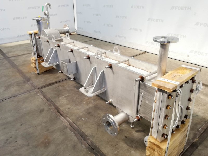 Barriquand IXASP 1X15/1X14X2000X280 welded plate heat exchanger - Plate heat exchanger