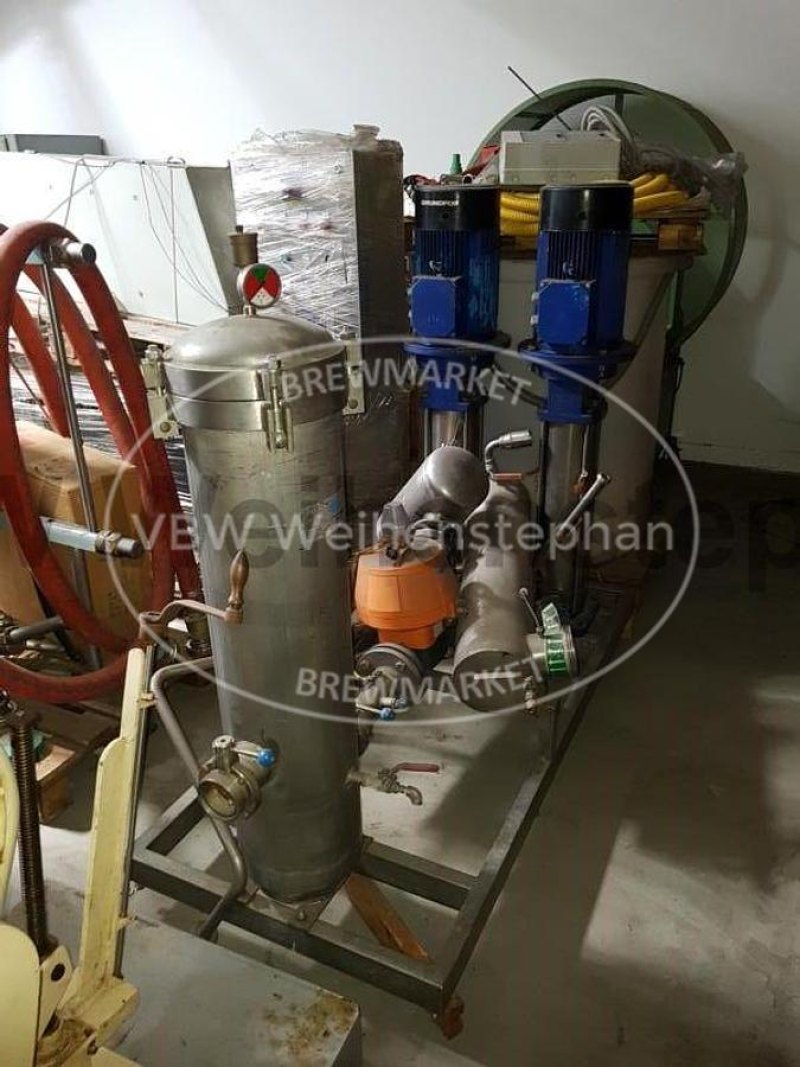 Pressure booster unit