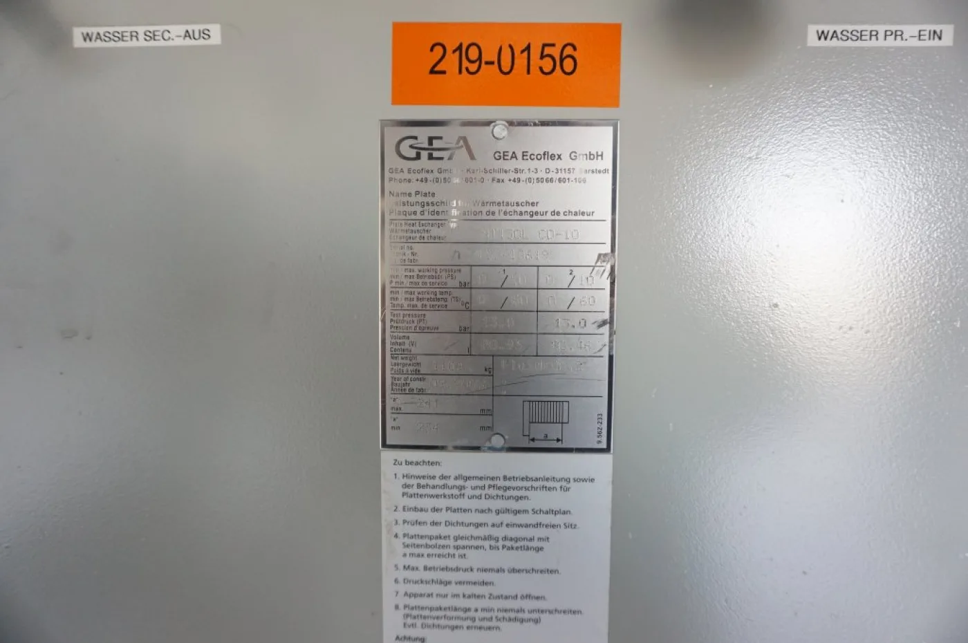 GWK Chilled water & cooling water unit - Temperature control unit - 5
