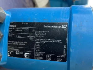 USED ENDRESS HAUSER PROMAG 53P15 ATEX ELECTROMAGNETIC FLOWMETER