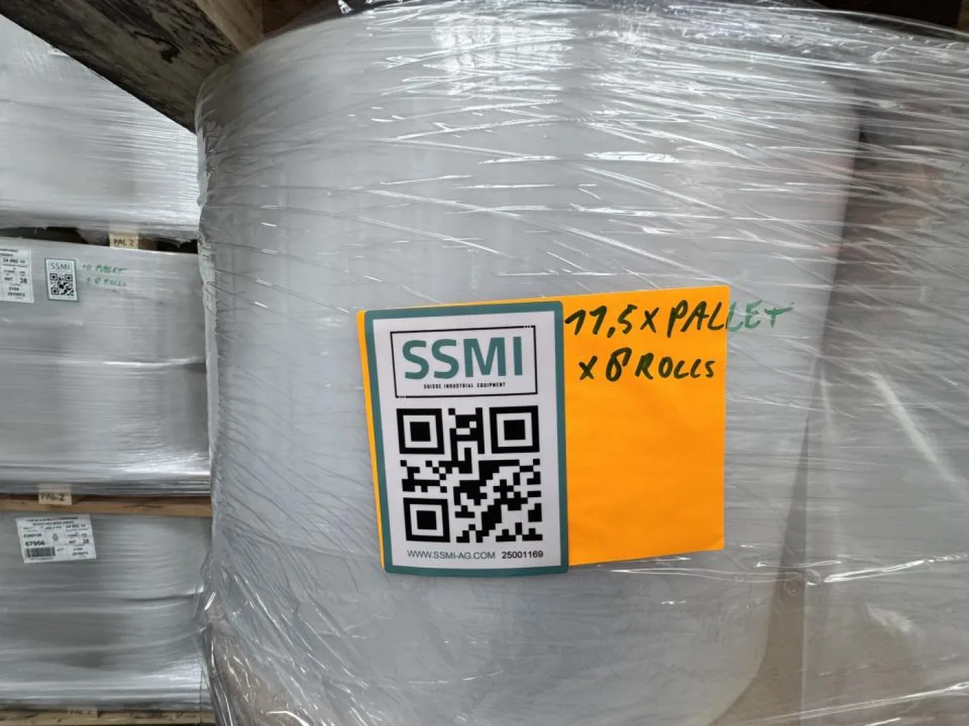 Transparent mono-oriented LDPE shrink film 11,5x8 rolls - 7