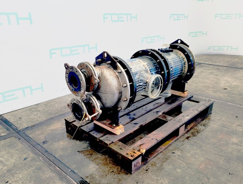 QVF Glasstechnik S-ROB64/300/SH/2/SIC 6,4m² - Shell and tube heat exchanger
