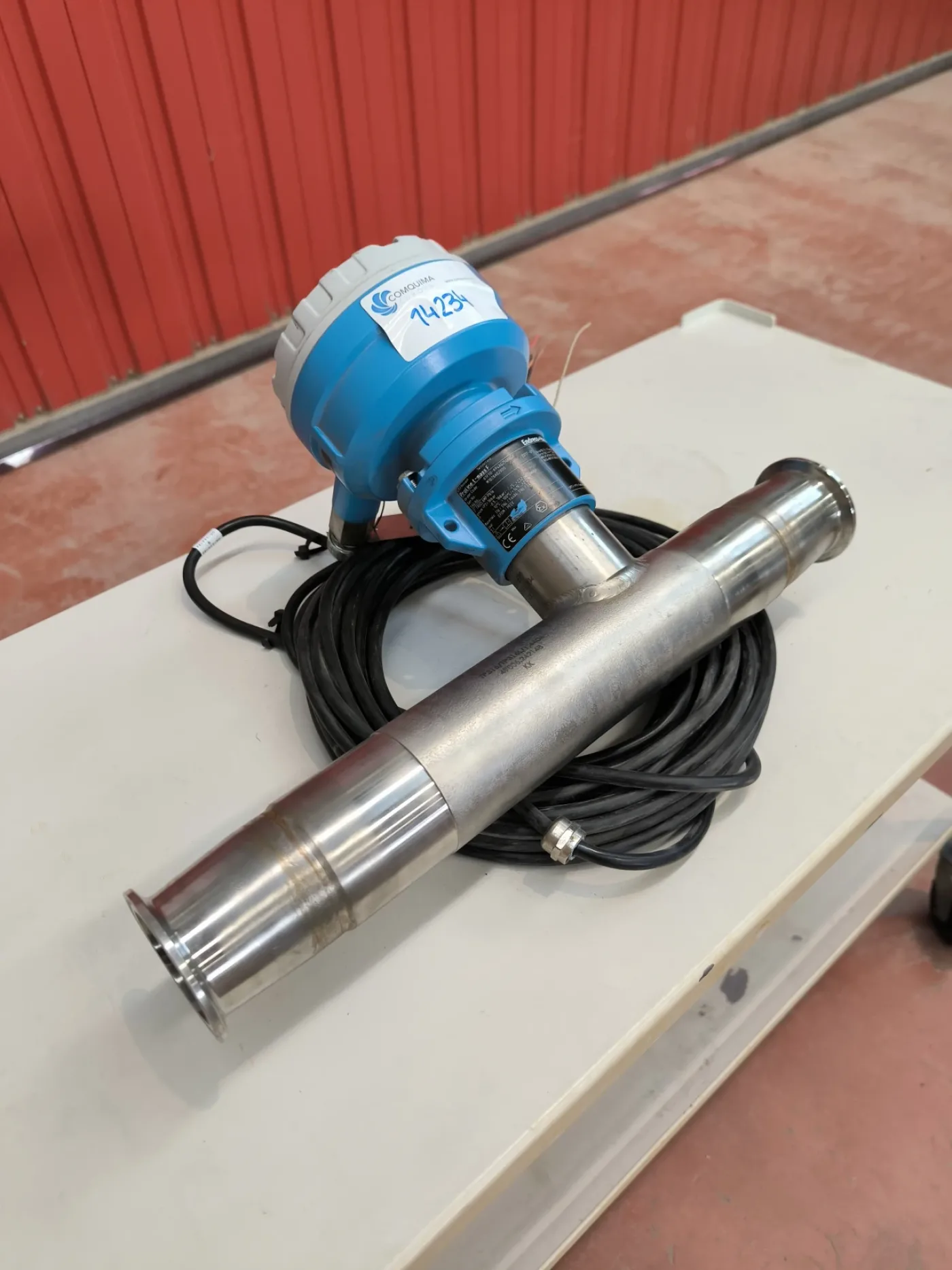 THERMAL MASS FLOWMETER ENDRESS HAUSER PROLINE T-MASS F ATEX UNUSED - 2