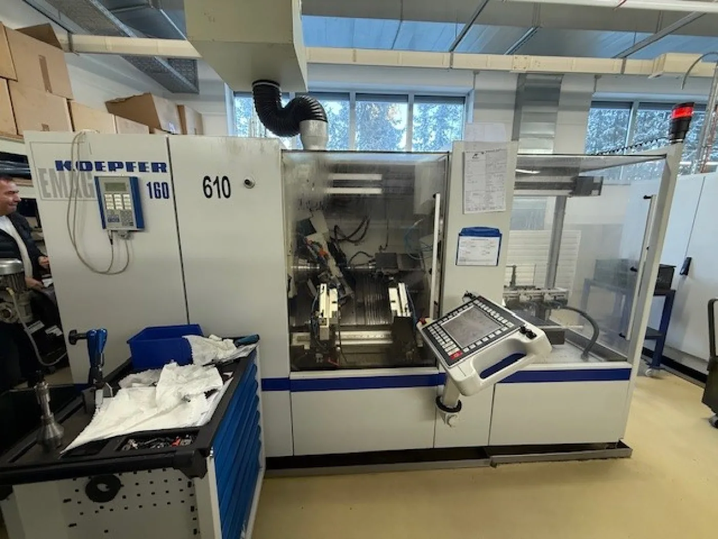 CNC Horizontal Gear Hobbing Machine – KOEPFER 160 - 4