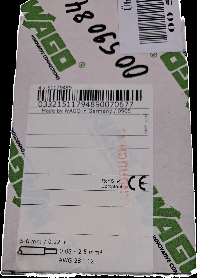 Wago Übergabemodul 289-585