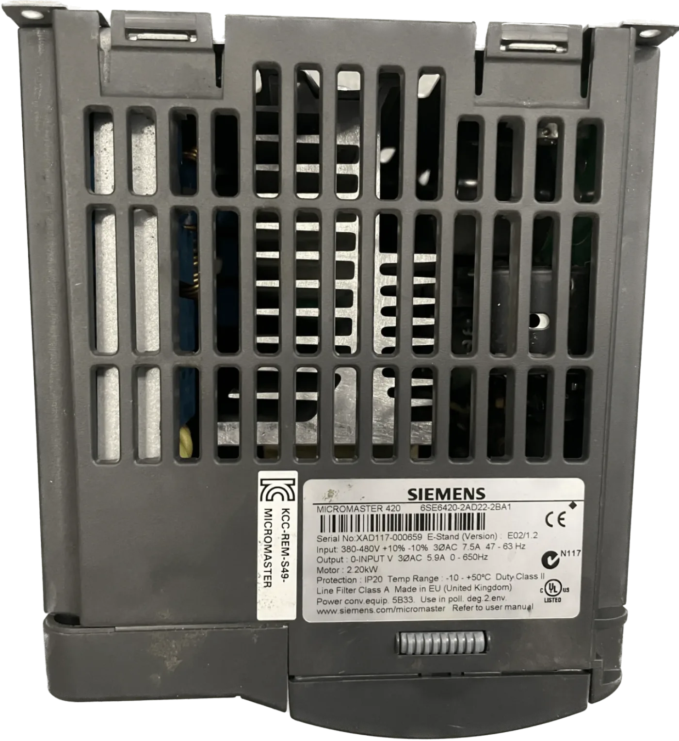 Siemens MICROMASTER 420 6SE6420-2AD22-2BA1 - 2