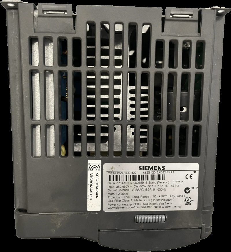 Siemens MICROMASTER 420 6SE6420-2AD22-2BA1