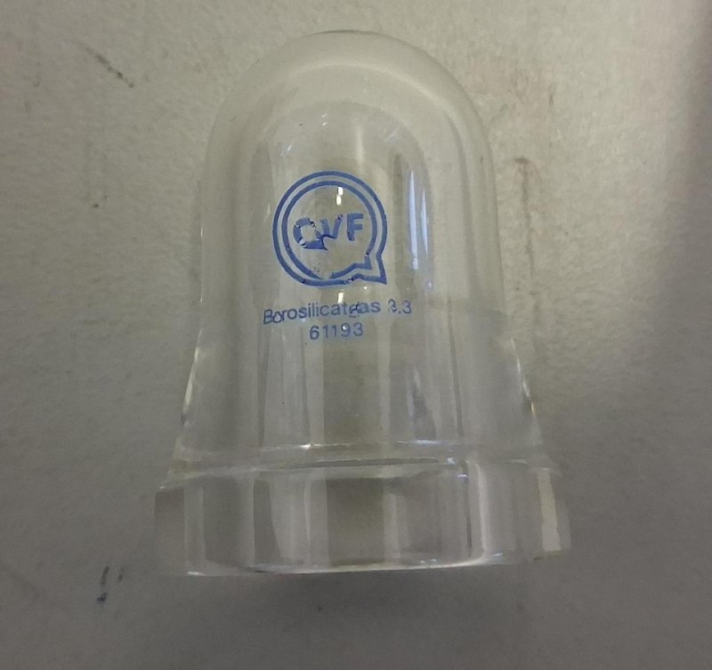 QVF-Laborglas besteht aus hochwertigem Borosilikatglas 3.3 DN15