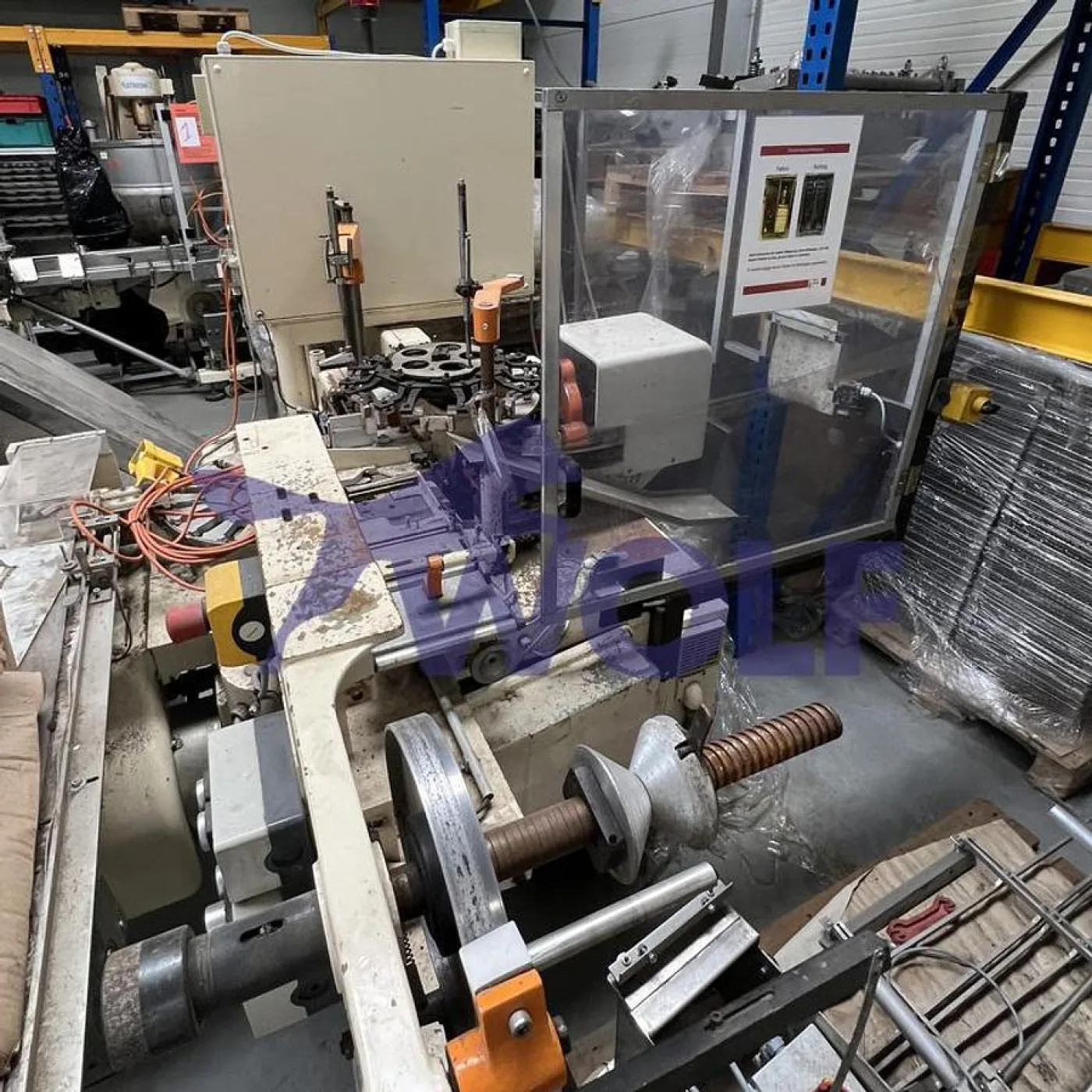 Stannioliermaschine RASCH - Type RU-D, mit Doppeldrehstation. - 1
