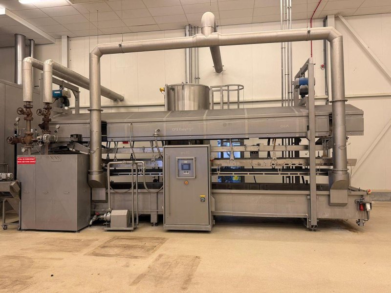 Complete frituurlijn met spiraal vriezer GEA/Advanced/Abroe