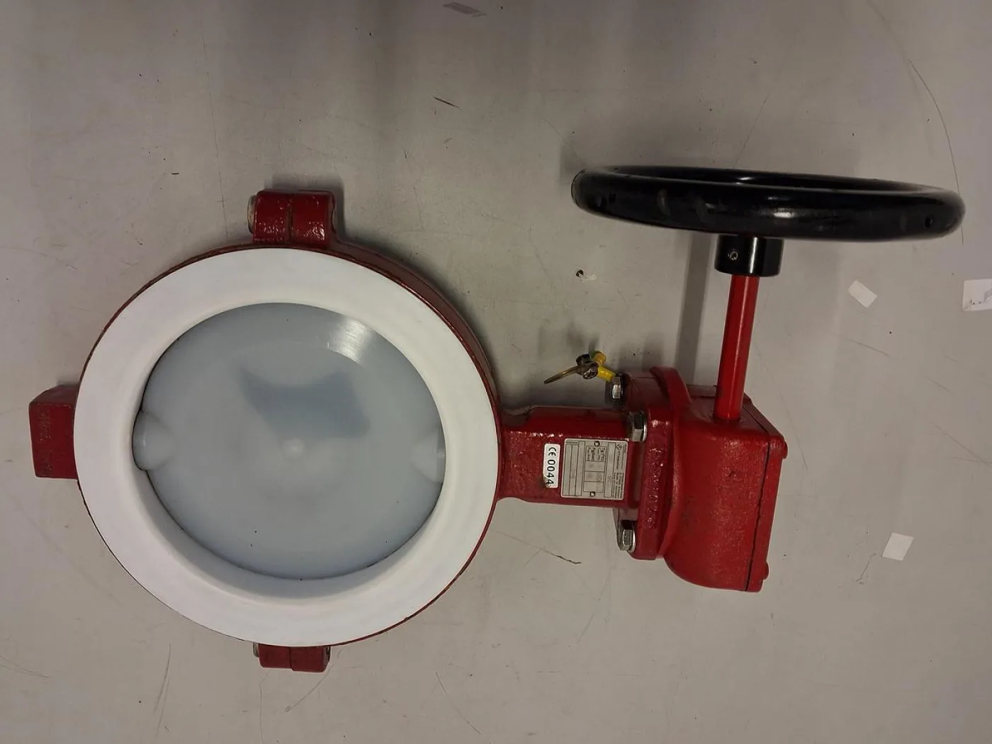 Rotork Gears AB210N Valve Gearbox with PTFE Lined Butterfly Valve - 5