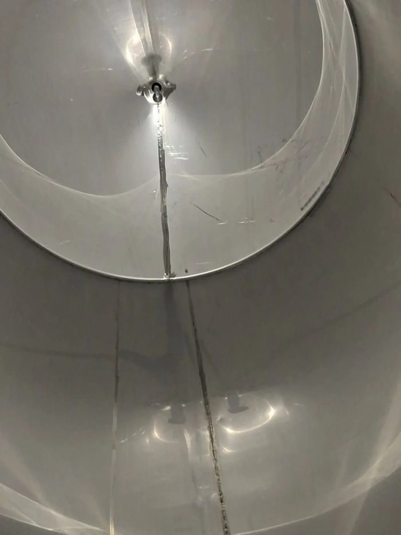 STAINLESS STEEL TANK CAPACITY HL 250 (LITERS 25.000) AZZINI FIRM STORAGE/WINEMAKING MODEL, SECOND-HAND EQUIPMENT - 8
