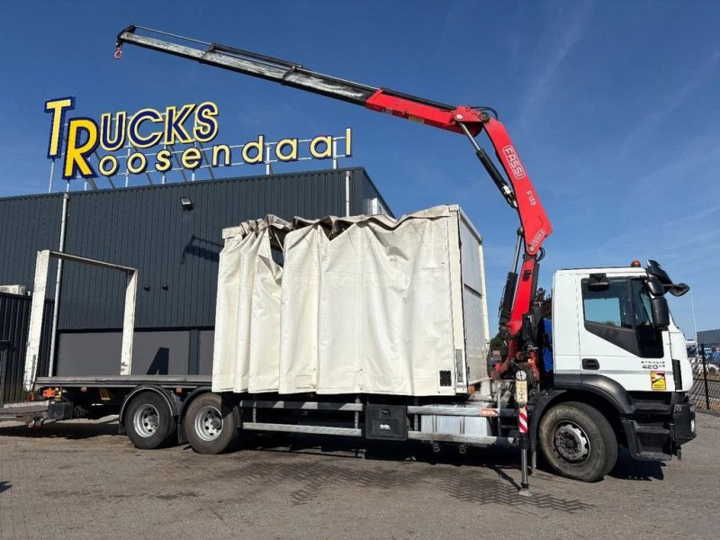 Iveco Stralis 420 + 6X2 + FASSI F 135 - 3X EXT. + REMOTE + EURO 6 + LOADLIFT