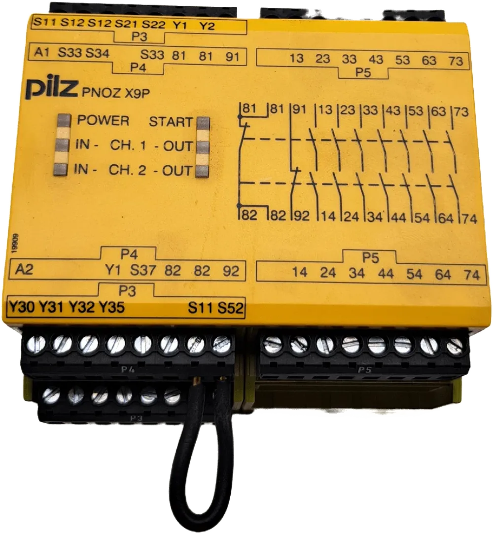 Pilz Sicherheitsschaltgerät PNOZ X9P 24VDC 7n/o 2n/c 2so