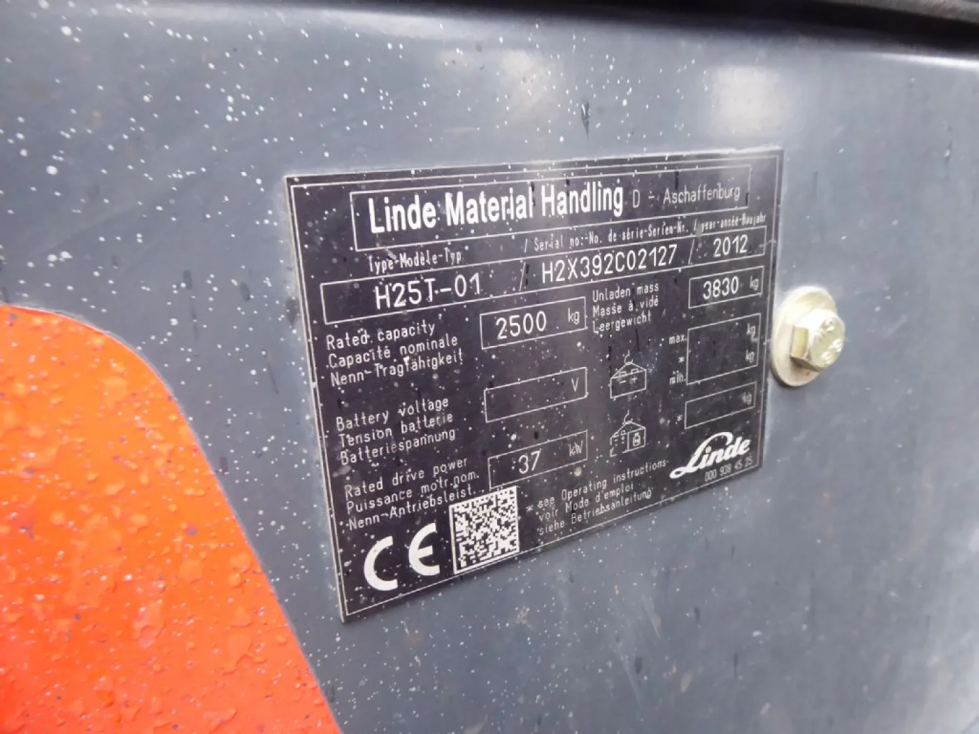 Linde H25T-01 - 8