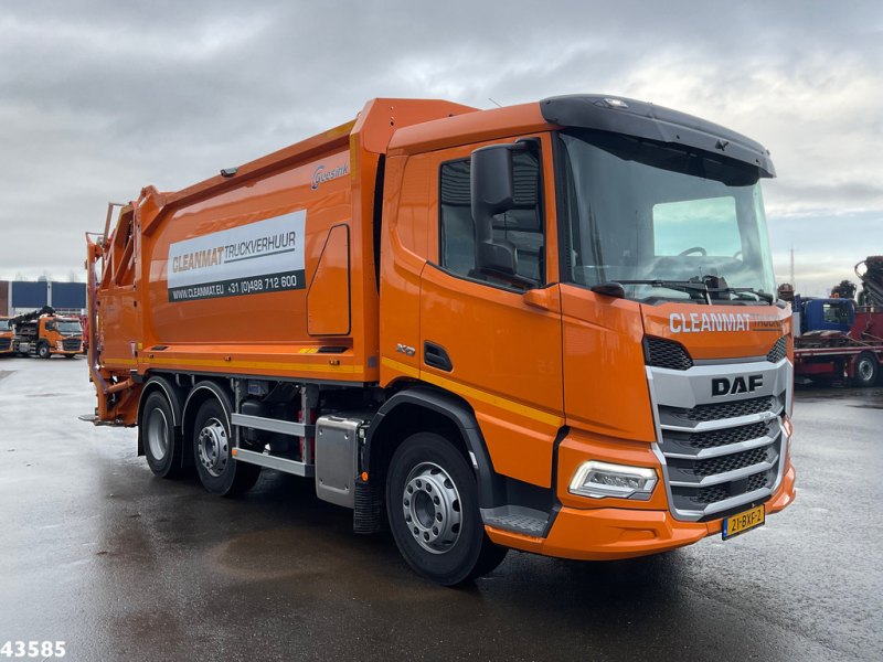 DAF FAG XD 340 Geesink GPM IV 20m³ GEC Welvaarts weighing system