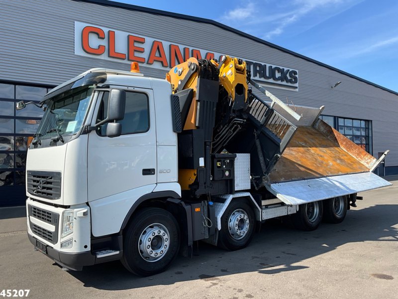 Volvo FH 500 8x4 Effer 65 Tonmeter laadkraan + Fly-Jib