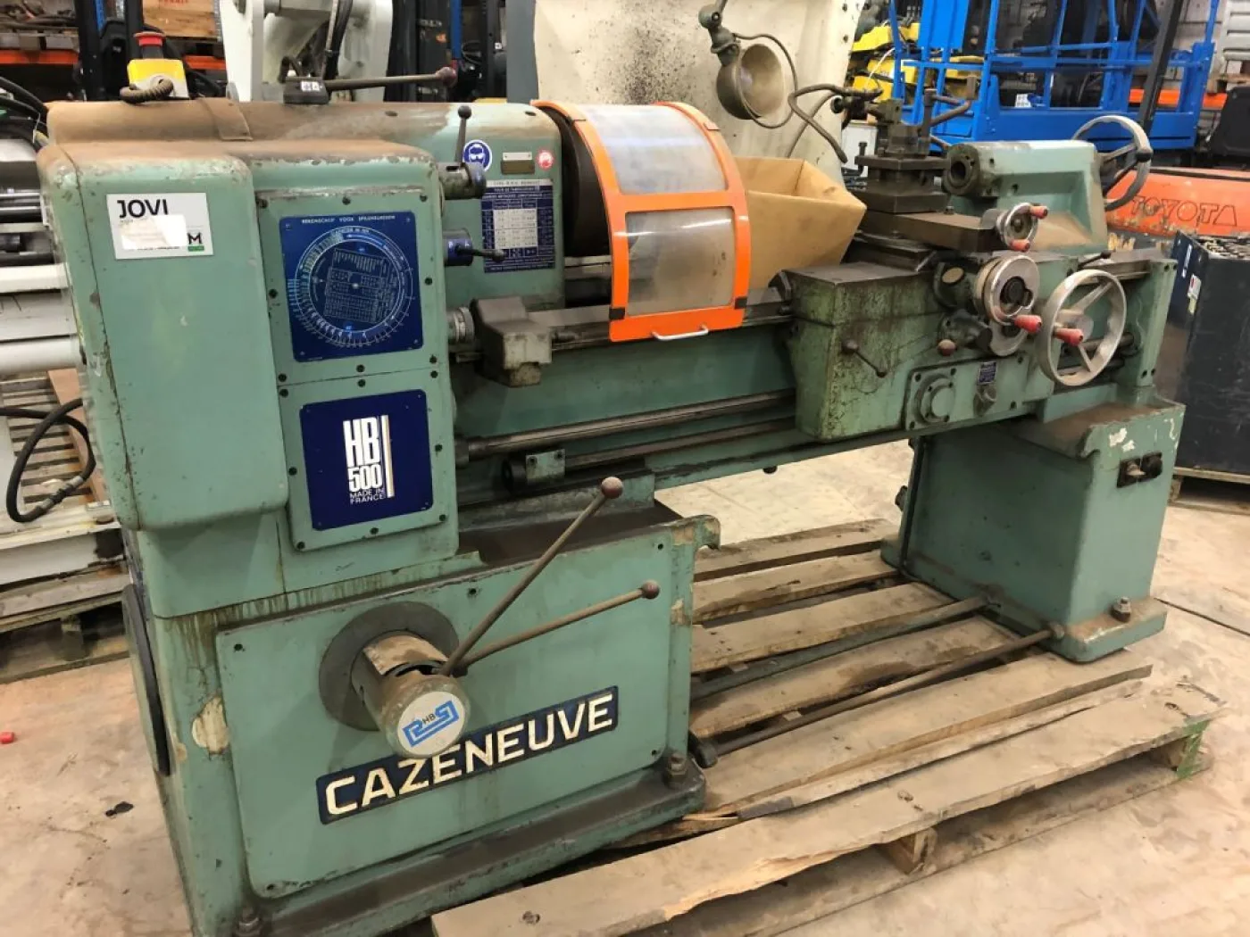CAZENEUVE DRAAIBANK/ LATHE HB 500 - 7