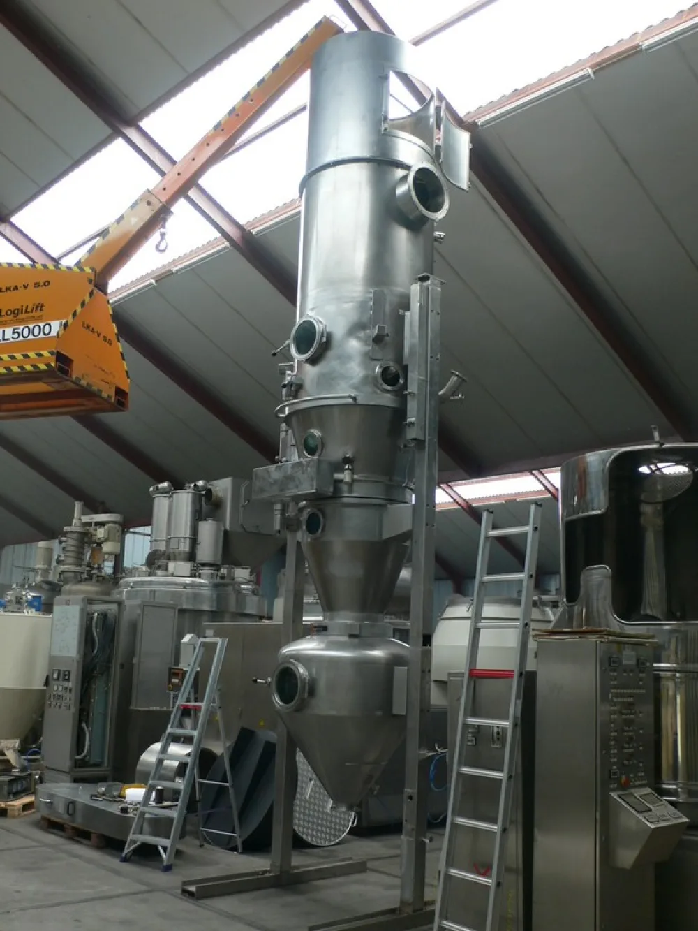 Glatt WST-CD 120/200 - Fluid bed dryer batch