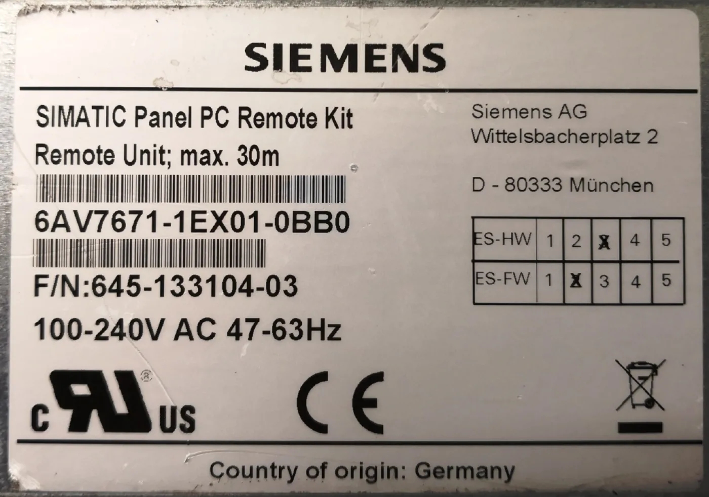 KIT PLC REMOTO – SIEMENS – Mod. SIMATIC 677/877 - 4