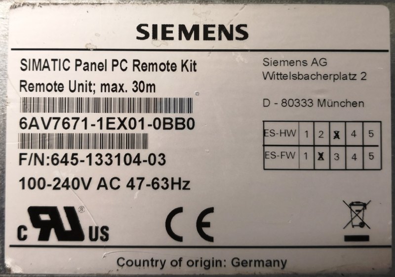 KIT PLC REMOTO – SIEMENS – Mod. SIMATIC 677/877