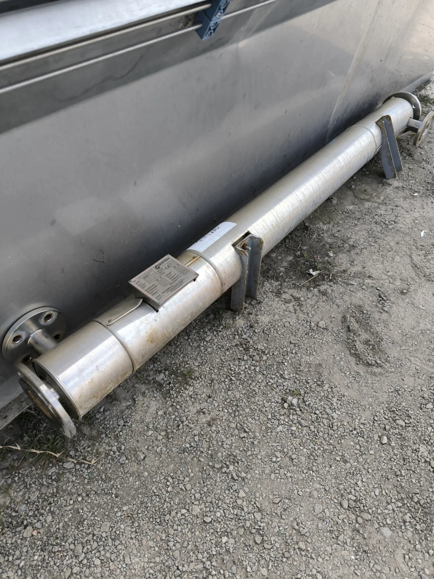 SEDITESA 0.5 M² STAINLESS STEEL TUBULAR HEAT EXCHANGER WITH INSULATION - 1
