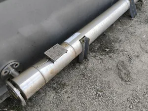 SEDITESA 0.5 M² STAINLESS STEEL TUBULAR HEAT EXCHANGER WITH INSULATION