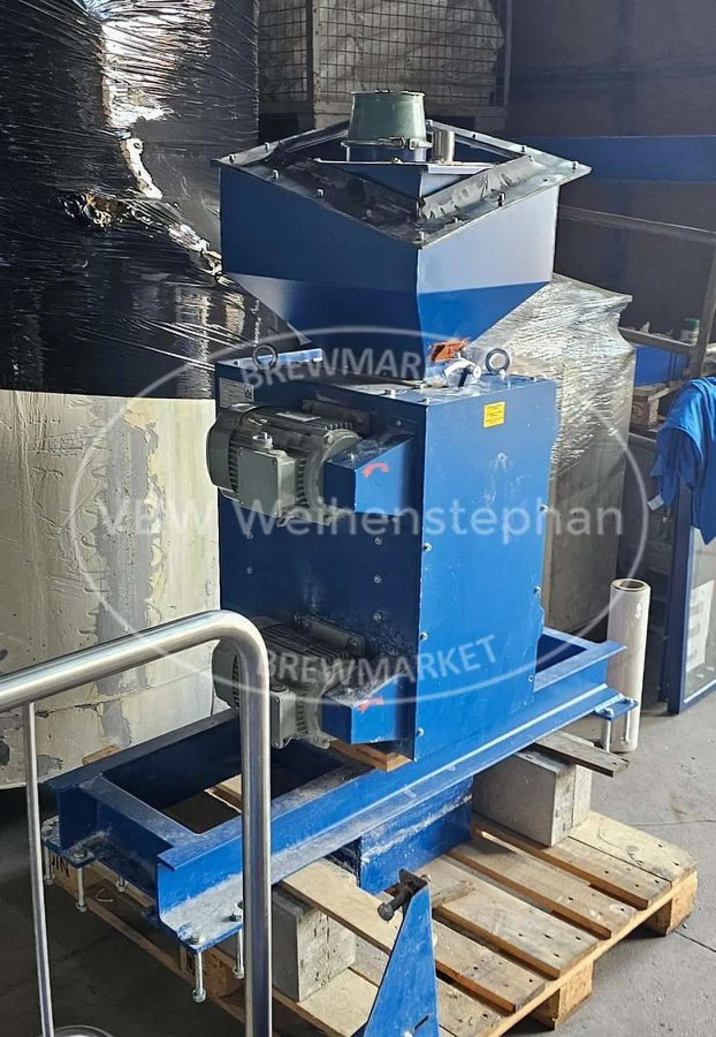 Malt milling plant with bunker - 5