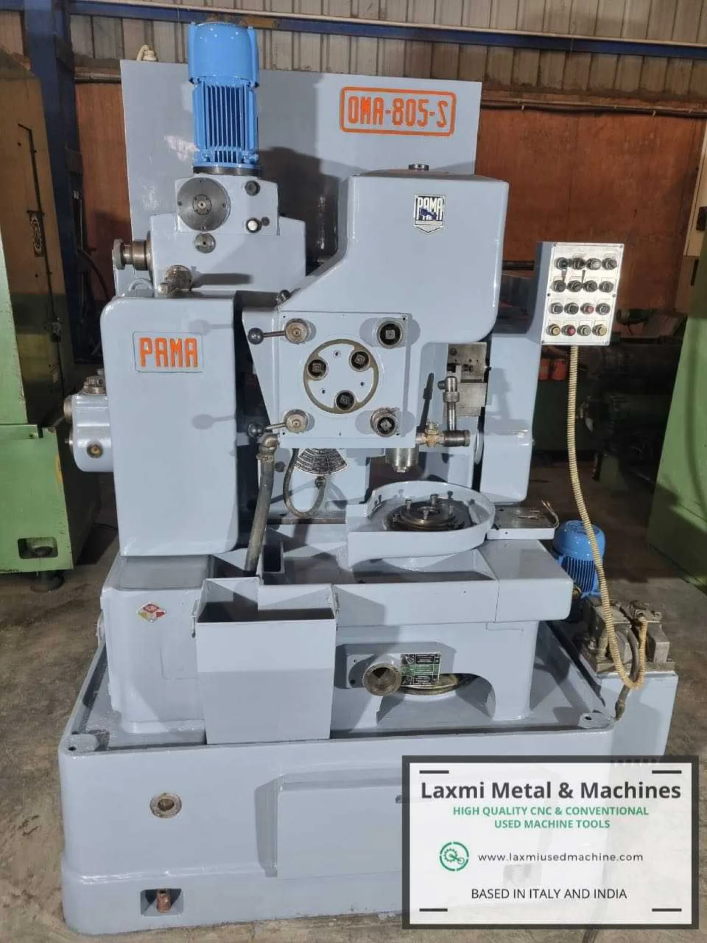 HIGH-SPEED GEAR SHAPER, PAMA - OMA 805S [N°2] - Laxmi Metal & Machines, Rohtak - 1