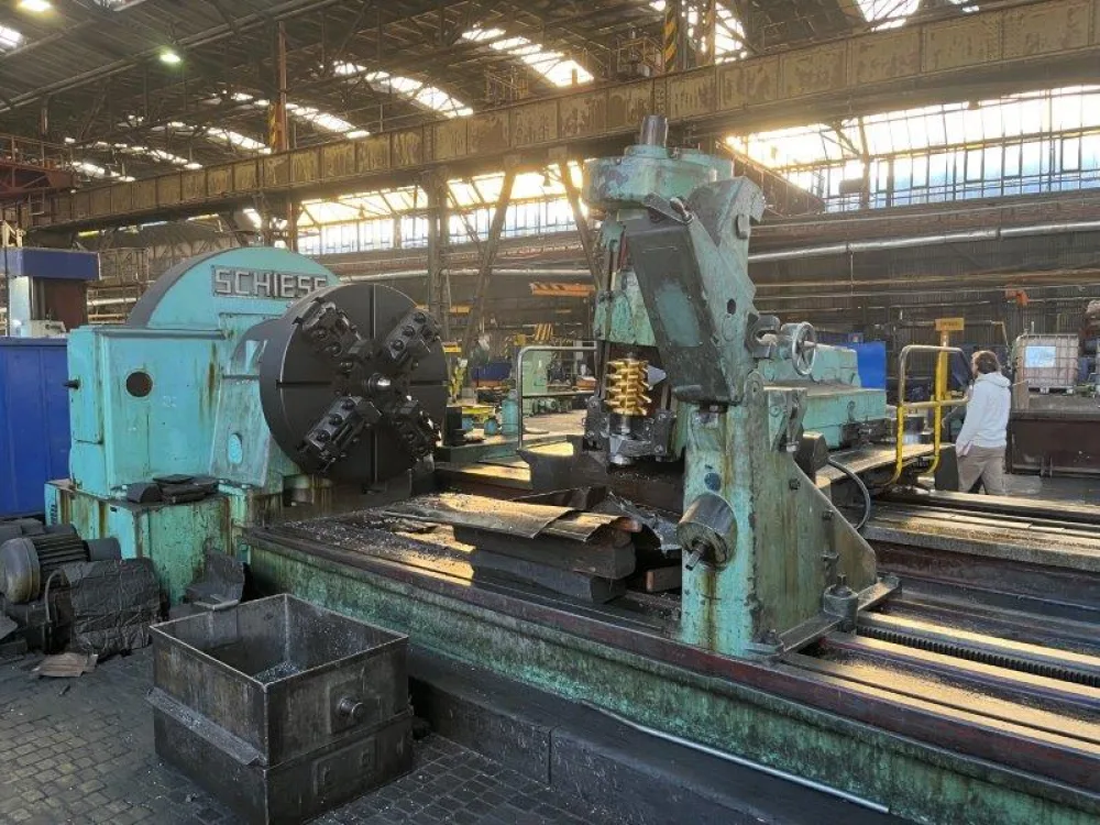 Horizontal gear hobbing machine – SCHIESS RFW 16