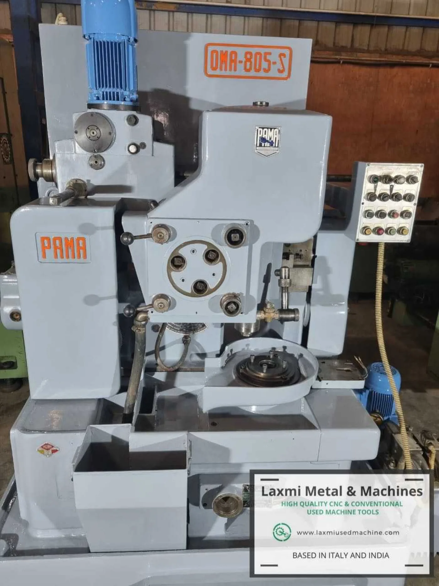 HIGH-SPEED GEAR SHAPER, PAMA - OMA 805S [N°2] - Laxmi Metal & Machines, Rohtak - 2
