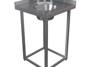 Parry Modular Bar Corner Section with Hand Wash MB-CHW - islandcatering