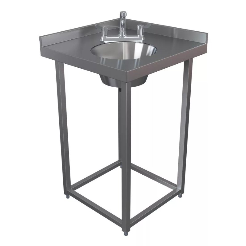 Parry Modular Bar Corner Section with Hand Wash MB-CHW - islandcatering