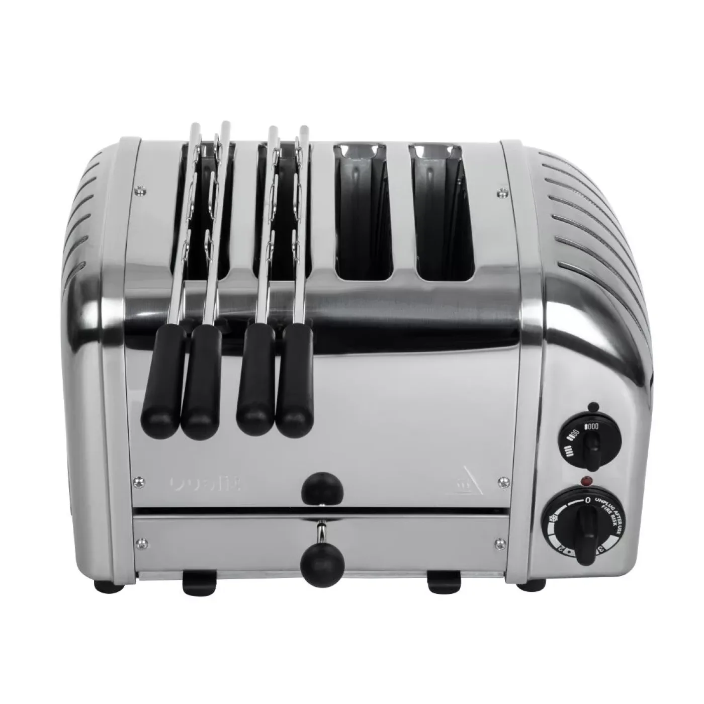 Dualit 2 x 2 Combi Vario 4 Slice Toaster Stainless 42174 - islandcatering - 2