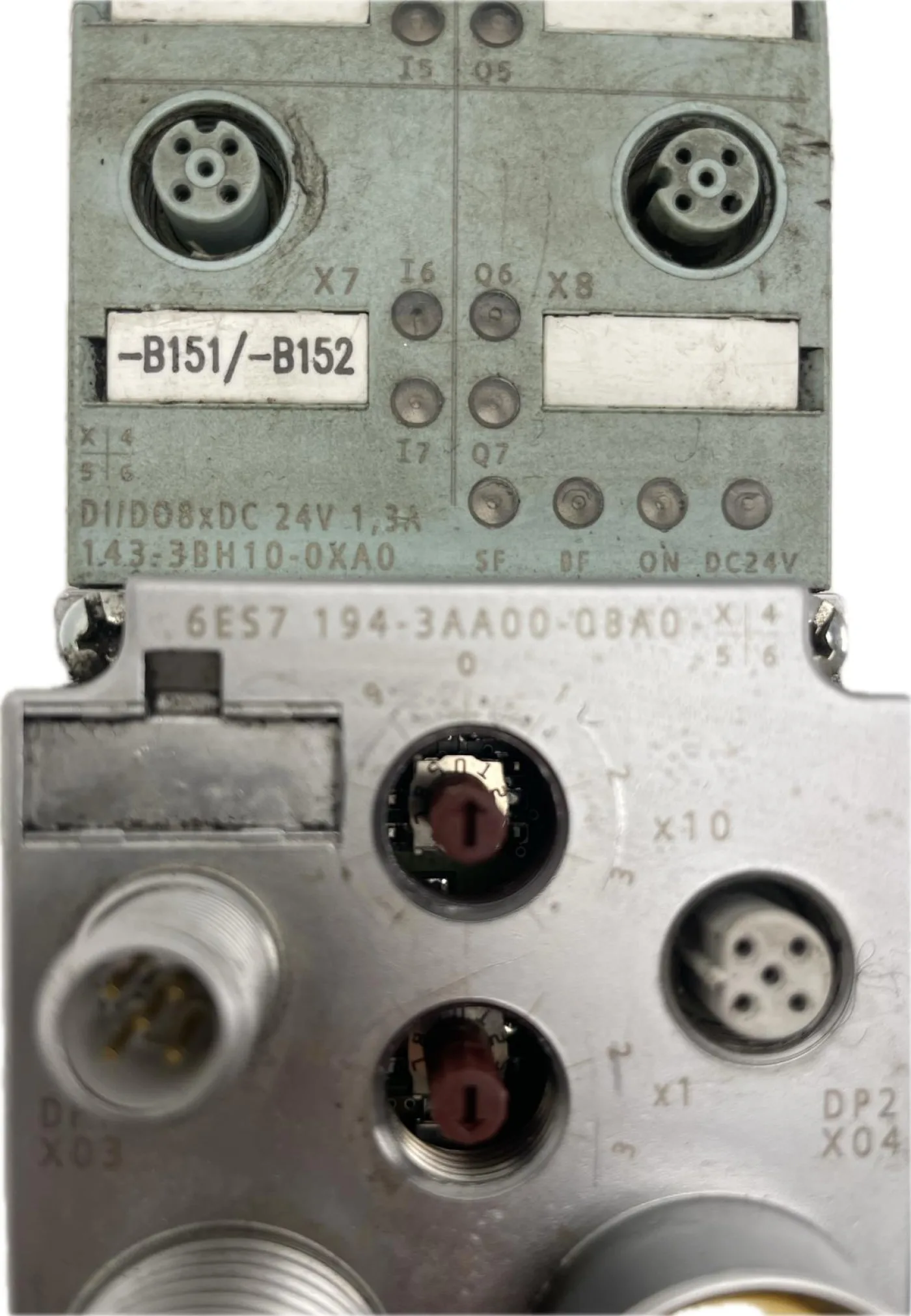Siemens SIMATIC DP, Grundmodul BM 143 ET 200ECO Anschlussblock 6ES7194-3AA00-0.A0 - 2