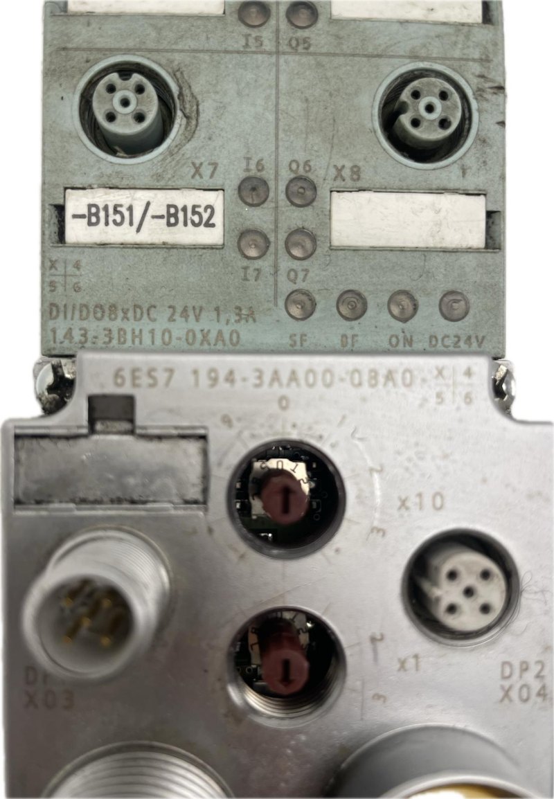 Siemens SIMATIC DP, Grundmodul BM 143 ET 200ECO Anschlussblock 6ES7194-3AA00-0.A0