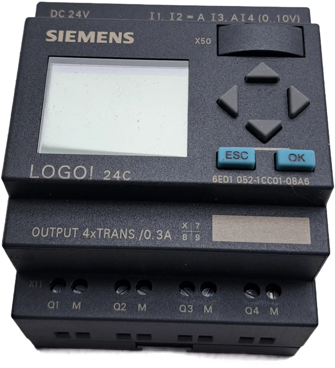 Siemens LOGO! 24C, Logikmodul 6ED1052-1CC01-0BA6 - 2