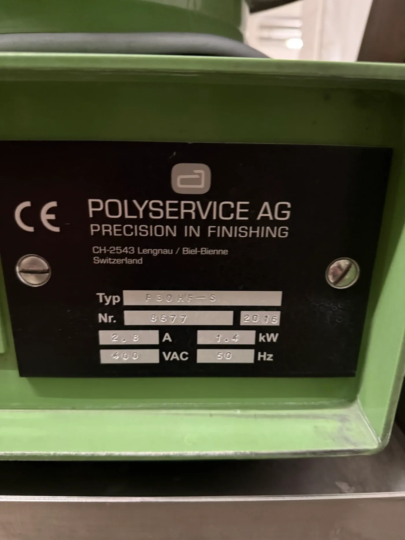 023557 - POLYSERVICE P 30 HF-S - 5