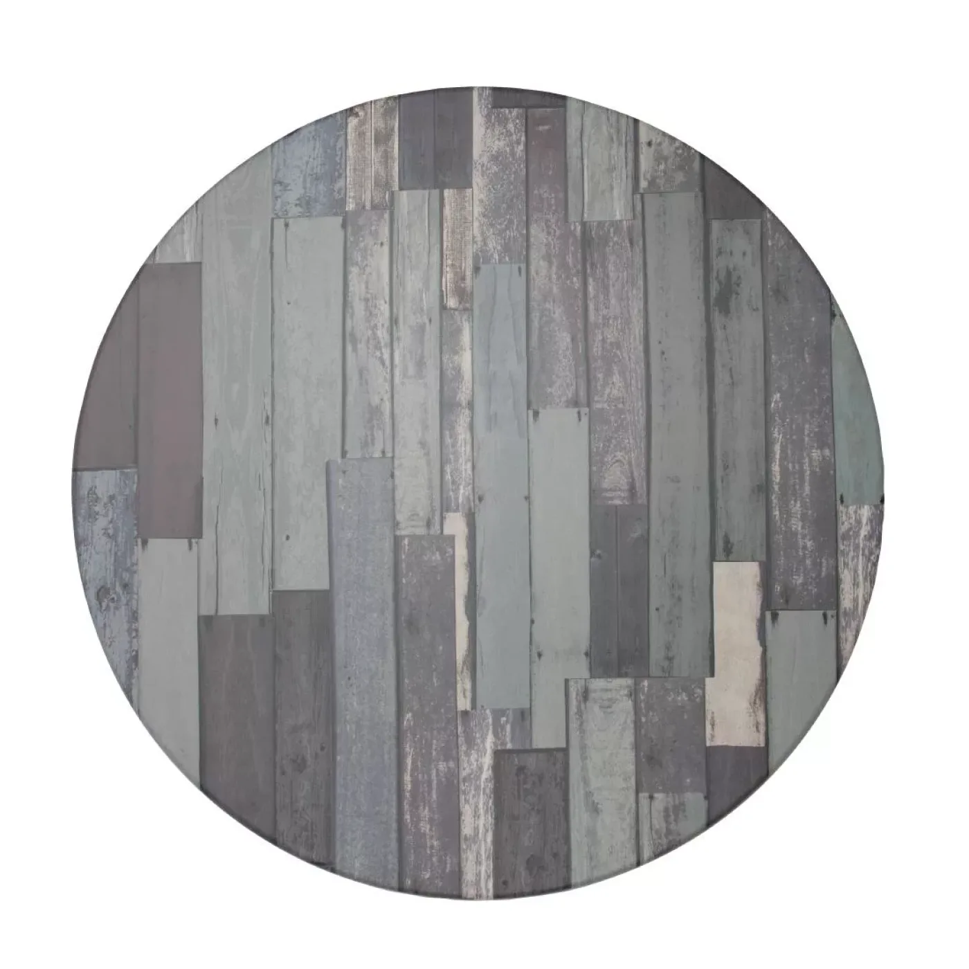 Werzalit Round 600mm Table Top Blanchas Blue - islandcatering - 1