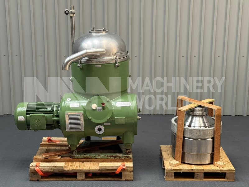 12,000 LPH Westfalia RTA 140-51-076 Solid Bowl Clarifier Centrifuge