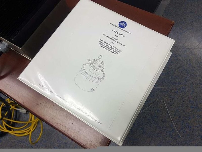 SWECO PH06Y2 Pharmaceutical Separator