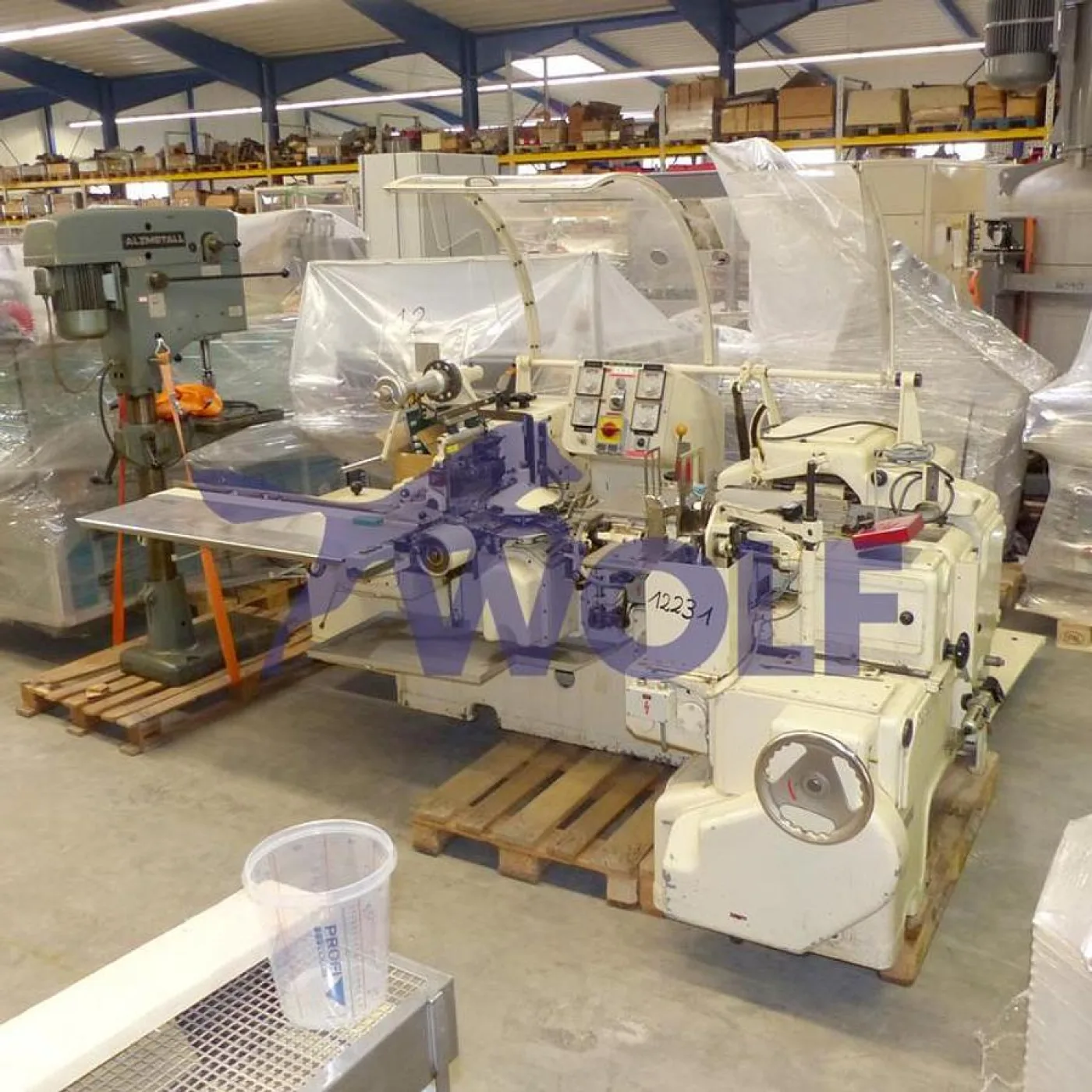 Riegelpackmaschine SIG - Type DSR mit Siegelstation. - 2
