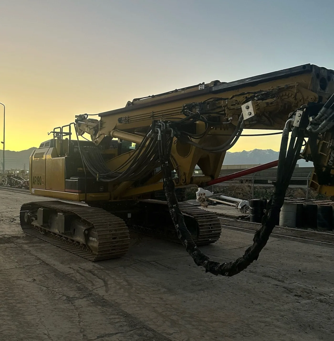 IMT AF190 LCA Rotary Piling Rig - 8